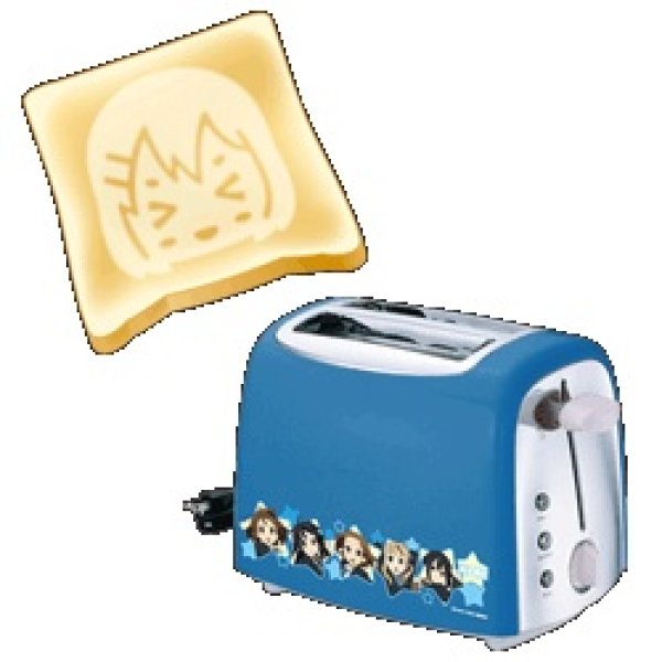 Photo1: K-ON YUI HIRASAWA Pop Up Toaster Face Print Limted (1)