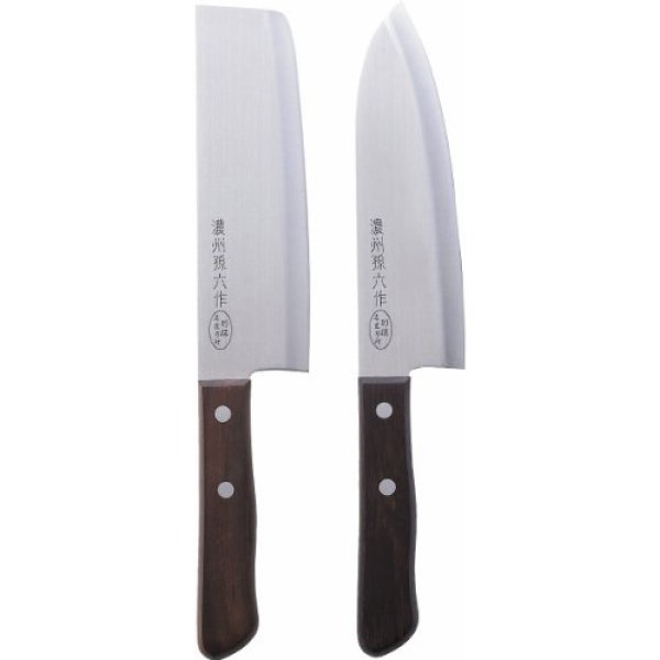 Photo1: Chaozhou Magoroku work/ kitchen knife for cutting vegetable & santoku knife (1)