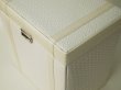 Photo5: Synthetic leather Jewelry box   Long type   White (5)