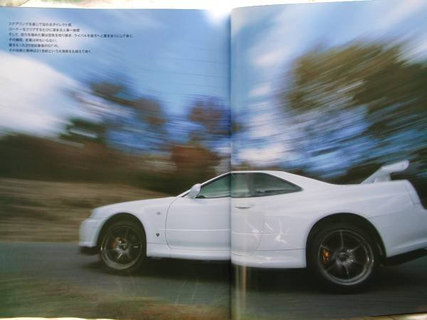 Photo4: Japanese NISSAN SKYLINE GT-R book - R34 Skyline GT-R best album (4)