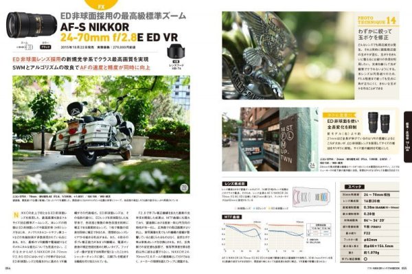 Photo5: Japanese edition camera photo album book : NIKKOR lens FANBOOK (5)