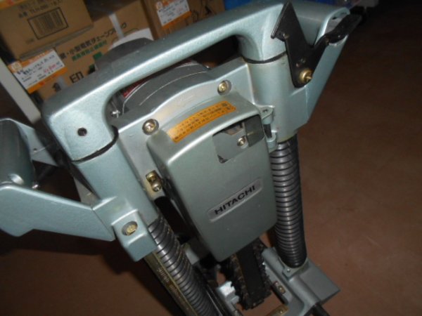 Photo4: HITACHI Chain Mortiser Woodworking tools AC100V CA22  #4 (4)