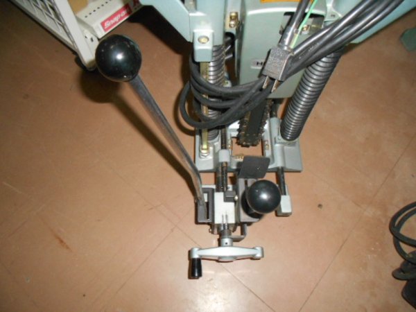 Photo5: HITACHI Chain Mortiser Woodworking tools AC100V CA22  #4 (5)