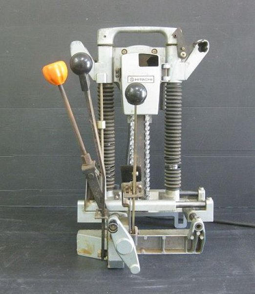 Photo2: HITACHI Chain Mortiser Woodworking tools AC100V BC 21SA  (2)