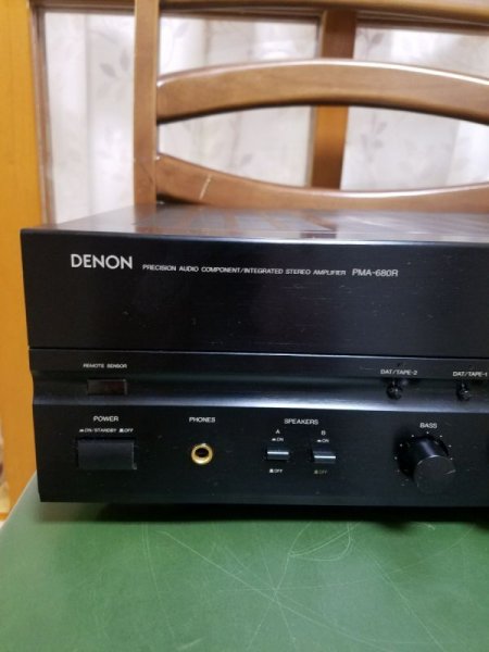 Photo2: DENON PMA-680R Integrated Amplifier (2)