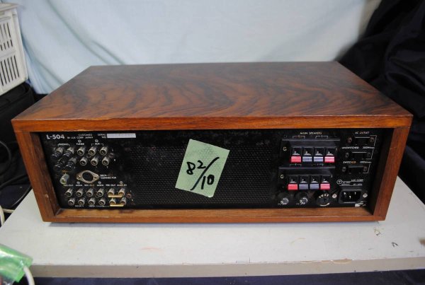 Photo6: LUXMAN L-504 Integrated Amplifier (6)