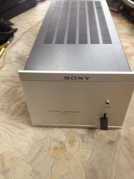 Photo1: SONY TA-3120A vintage power amplifier  (1)