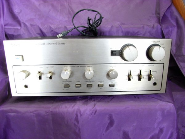 Photo1: SONY TA-3650 Integrated Amplifier (1)