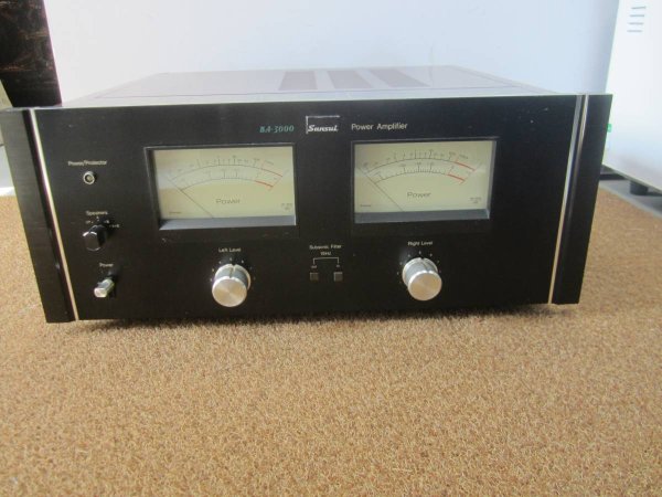 Photo1: SANSUI BA-3000 Power Amplifier (1)