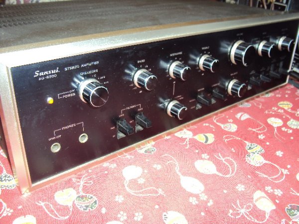 Photo1: SANSUI AU-8500 Integrated Amplifier (1)