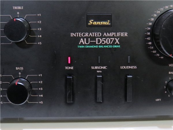 Photo4: SANSUI Integrated Amplifier AU-D507X (4)