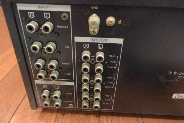 Photo4: SANSUI Integrated Amplifier AU-α607i (4)