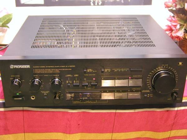 Photo1: Pionner A-V1200 Integrated Amplifier (1)