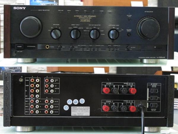 その他 SONY TA-F333ES Specifications of SONY TA-F333ES SONY