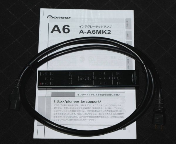 Photo3: Pionner Pioneer A-A6 MK2  Integrated amplifier (3)