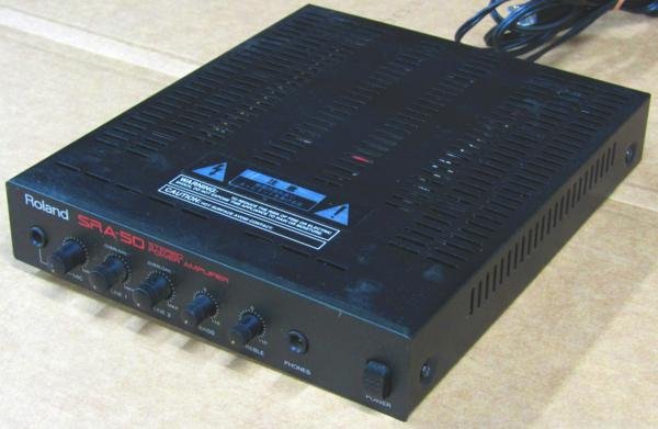 Photo3: ROLAND / SRA-50 / stereo power amplifier (3)