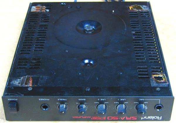 Photo4: ROLAND / SRA-50 / stereo power amplifier (4)