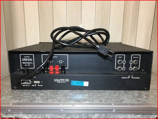 Photo3: ALTEC MODEL 1270 Power Amplifier  (3)