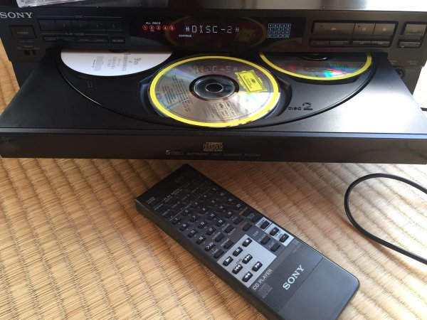 Photo2: SONY CDP-C715 CD player (2)