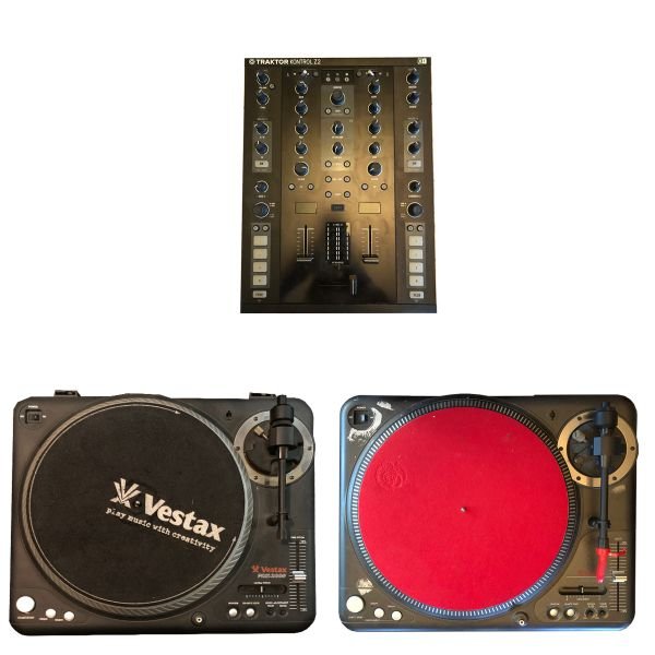 Photo1: 【DJ set】 Turntable VESTAX PDX-2000 PDX-3000 TRAKTOR KONTROL Z2 Mixer set (1)