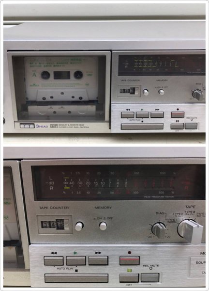 Photo2: Technics RS-TR979 W cassette deck (2)