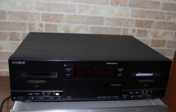 Photo1: SONY TC-WR990 Double Cassette Deck  (1)