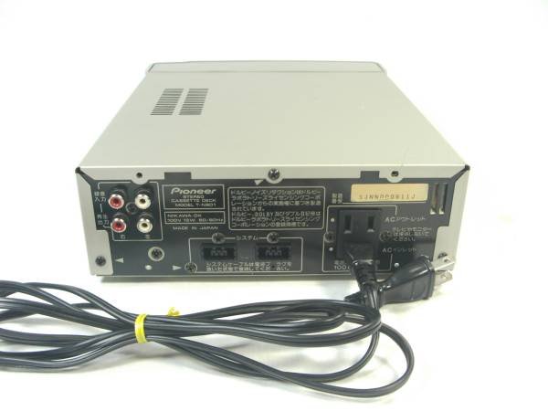 Photo3: PIONEER T-N901 Cassette deck　 (3)