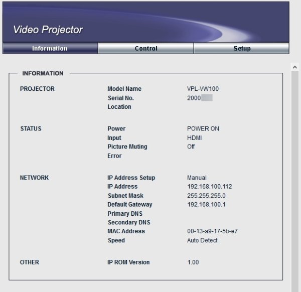 Photo10: SONY VPL-VW100 Full HD SXRD video projector (800 lm / 312 hours / HDMI) (10)