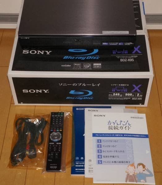 Photo1: SONY Blu-ray Recorder BDZ-X95 (1)