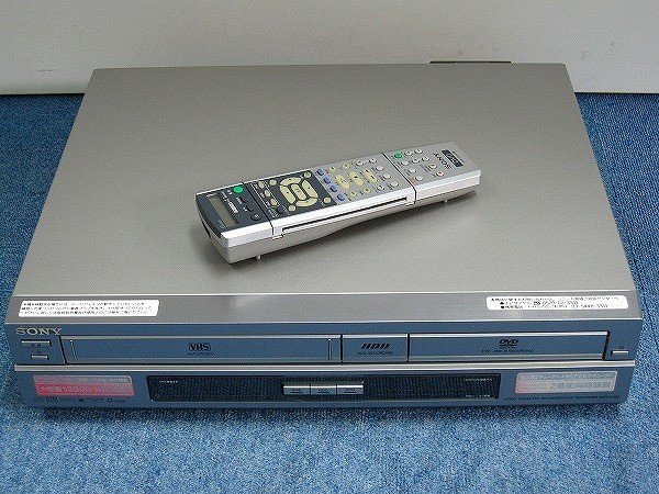 Photo1: SONY HDD/DVD recorder RDR-VH80 (1)