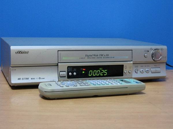 Photo1: Victor VIDEO DECK VCR HR-ST700 S-VHS (1)