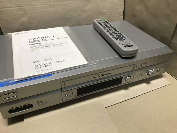 Photo1: SONY VIDEO DECK VCR  SLV-NX35 VHS (1)