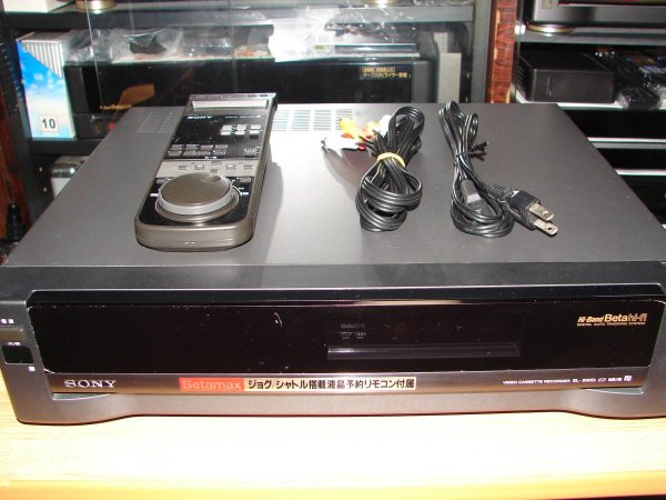 Photo1: SONY VIDEO DECK VCR Beta SL-200D (1)