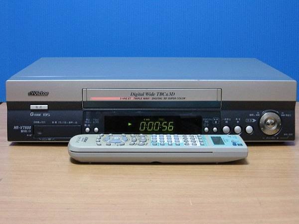 Victor VIDEO DECK VCR HR-VT600 S-VHS - Japanese