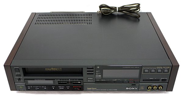 Photo1: SONY VIDEO DECK VCR SL-HF85D Beta (1)