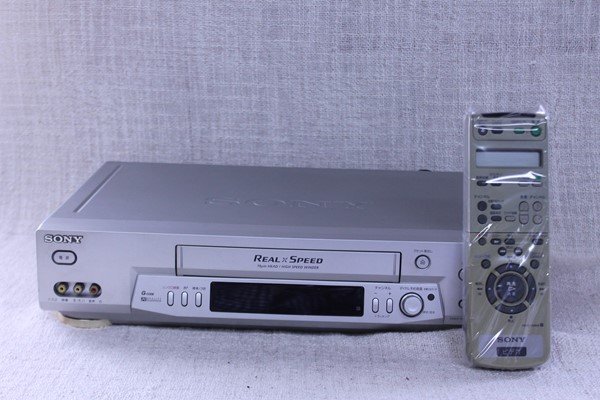 Photo1: SONY VIDEO DECK VCR VHS VIDEO CASSETTE RECORDER SLV-R355  (1)
