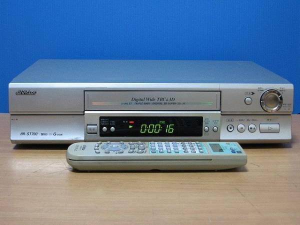 Photo2: Victor VIDEO DECK VCR HR-ST700 S-VHS (2)