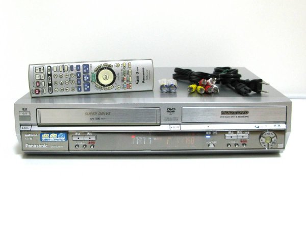 Photo2: Panasonic VIDEO DECK VCR DMR-E150V☆HDD＆DVD＆VHS (2)