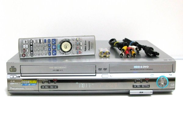 Photo3: Panasonic VIDEO DECK VCR DMR-EH70V☆HDD＆DVD＆VHS＆SD (3)