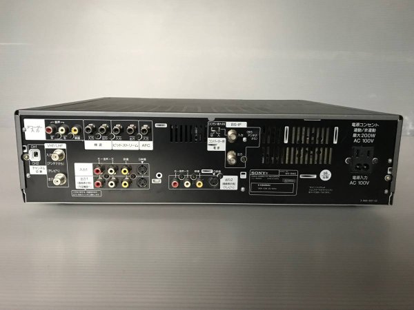 Photo2: SONY VCR Hi8/VHS W Deck WV-BW2  (2)