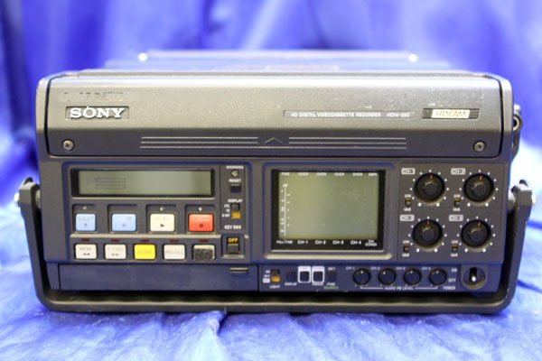 SONY VIDEO DECK VCR HDCAM portable VTR [HDW-250] - Japanese