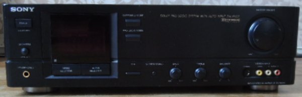 Photo1: SONY AV Amplifier TA-550 (1)