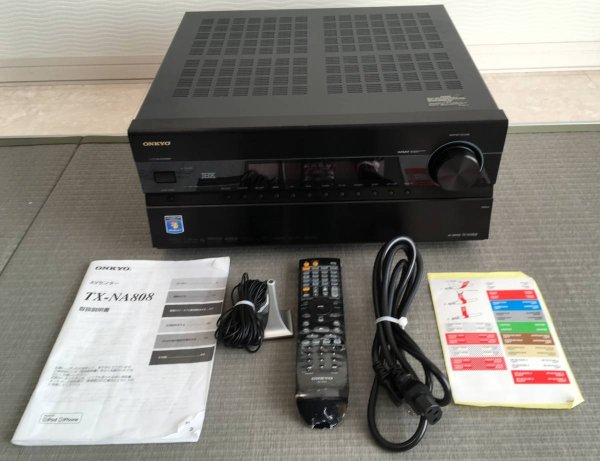 Photo1: ONKYO AV Amplifier TX-NA808 (1)