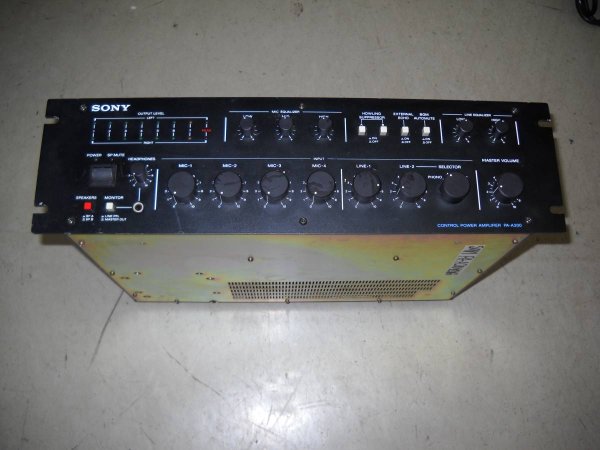Photo1: SONY MIC MIXINNGU AMP PA-A200 (1)
