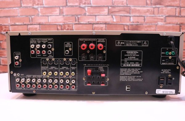 Photo3: ONKYO AV surround amplifier A-SV640 (3)