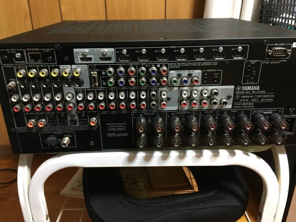 Photo4: YAMAHA AV receiver RX-A1020 (4)