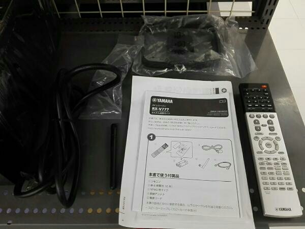 Photo5: YAMAHA AV Amplifier RX-V777 BLACK (5)