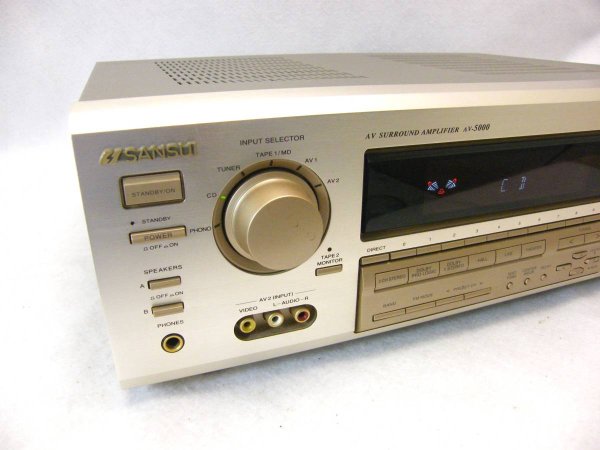 Photo1: SANSUI AV surround amplifier AV-5000 (1)