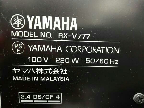 Photo6: YAMAHA AV Amplifier RX-V777 BLACK (6)
