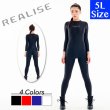 Photo1: Japanese [REALISE] 2WAY catsuit (easy stretch material) 5L size (1)